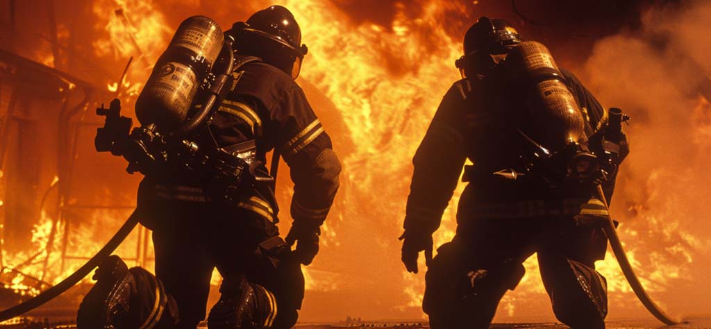 Asistencia de los servicios de bomberos - Extintores en Sevilla A2J